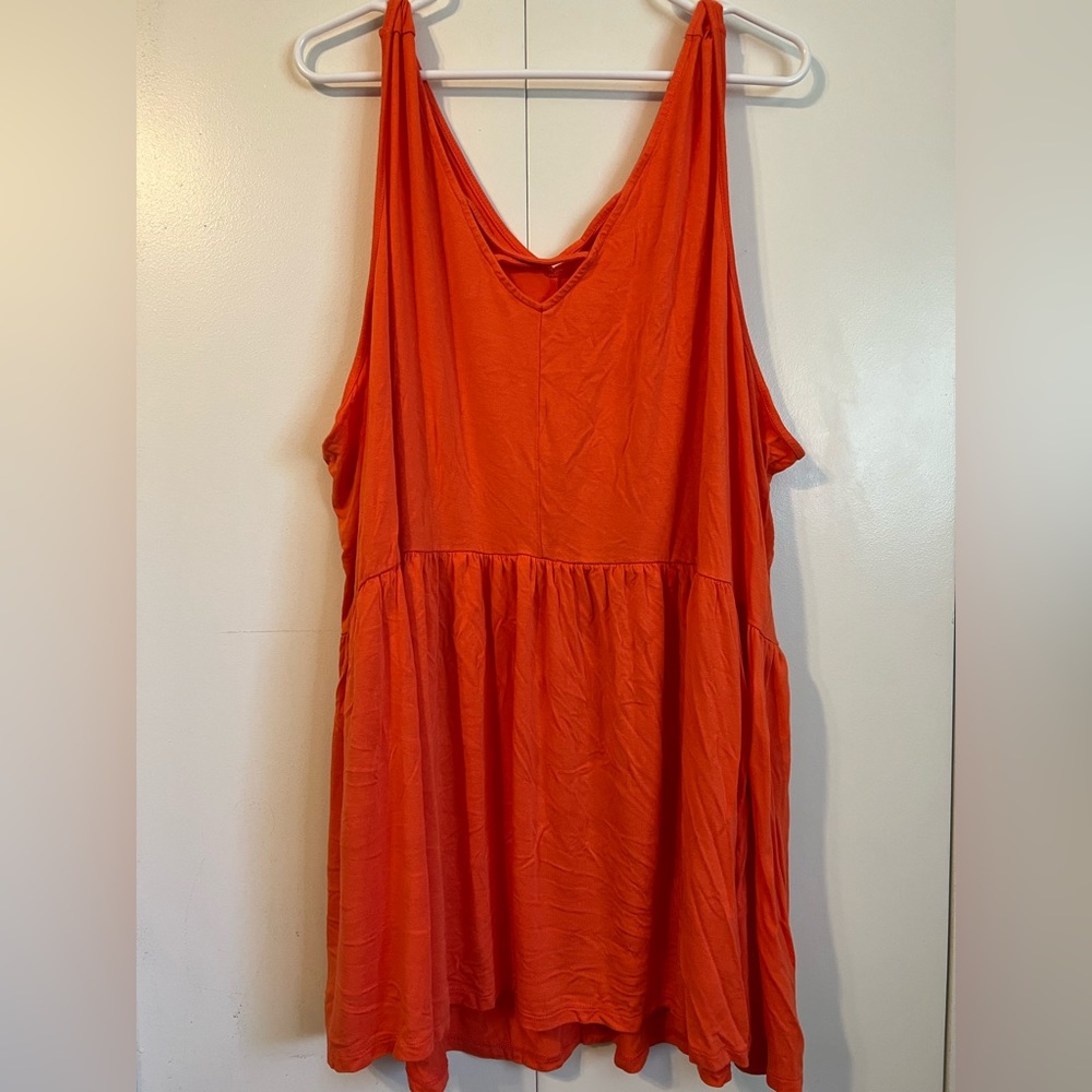 Terra & Sky Coral Tank Top Blouse